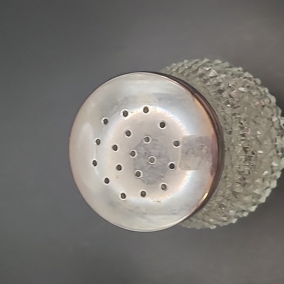 Vintage Glass Sugar Shaker 4.5" - Picture 5 of 9